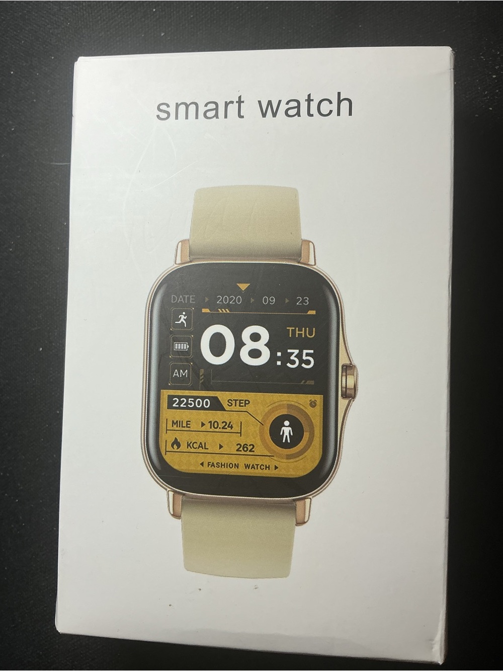 ★ Smart Watch Fitness Tracker Bluetooth Touchscreen HryFine NIB